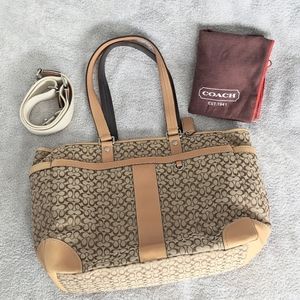 Coach Baby Bag with accessories